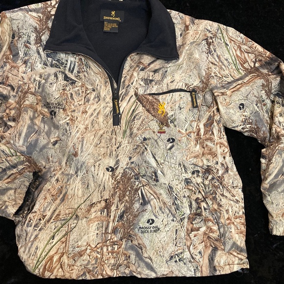 Browning camo jacket mossy oak duck blind - Picture 2 of 10